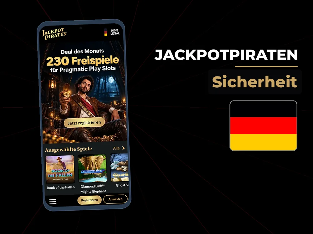Jackpotpiraten - Sicherheit