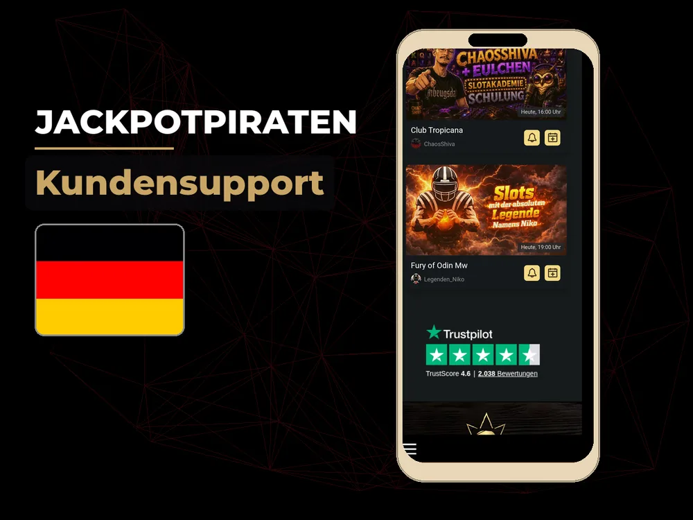 Jackpotpiraten - Kundensupport