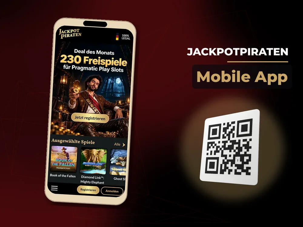 Jackpotpiraten - Mobile App